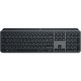 Logitech MX Keys S, clavier Gris foncé, Layout BE, Membrane, LED blanches