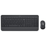 Logitech Signature MK650 Combo for Business set de bureau Graphite, Layout US-International (QWERTY), 100%, 400-4000 dpi, 2,4 GHz / Bluetooth