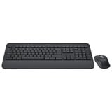 Logitech null set de bureau Graphite, Layout US-International (QWERTY), 100%