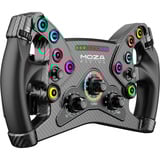 MOZA KS + R9 V3 + CRP2 Load Cell Pedals (Throttle + Brake), Volant Noir, Base, volant et pédales