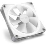 NZXT F120 RGB DUO ventilateur de boîtier Blanc, 120 x 120 x 25 mm, PWM, sans contrôleur