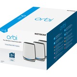 Netgear Système Orbi WiFi 6 (RBK853) AX6000, Routeur maillé 1x Orbi Router (RBR850), 2x Orbi Add-on (RBS850)