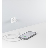 goobay Supersoft USB-C > USB-C 2.0, Câble Blanc, 2 mètres