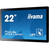 iiyama ProLite TF2215MC-B2 21.5" Moniteur  Noir, 54,6 cm (21.5"), 1920 x 1080 pixels, Full HD, LED, 14 ms, Noir