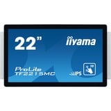 iiyama ProLite TF2215MC-B2 21.5" Moniteur  Noir, 54,6 cm (21.5"), 1920 x 1080 pixels, Full HD, LED, 14 ms, Noir