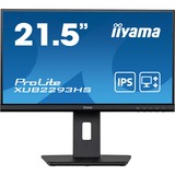 iiyama ProLite XUB2293HS-B5 21" Moniteur Noir, 75 Hz, HDMI, DisplayPort, Audio, AMD Free-Sync