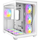 Antec C5 ARGB White boîtier midi tower Blanc | 1x USB-A | 1x USB-C | Window