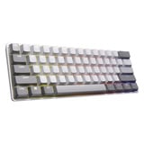 Corsair CLIPPER PRO MINI 60 Hall Effect RGB clavier gaming mécanique Blanc, Layout US (QWERTY), Corsair MGX Hyperdrive, 60%, US layout (QWERTY), Corsair MGX Hyperdrive, 60%, RGB
