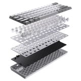 Corsair CLIPPER PRO MINI 60 Hall Effect RGB clavier gaming mécanique Blanc, Layout US (QWERTY), Corsair MGX Hyperdrive, 60%, US layout (QWERTY), Corsair MGX Hyperdrive, 60%, RGB