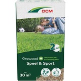 DCM Semences de gazon Plus Play & Sports 0.6 kg, Graines Jusqu'à 30 m²
