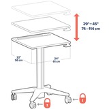 Ergotron Ergotron Learnfit 16" Traveldesk, Table 