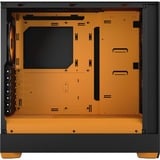 Fractal Design Pop Air RGB boîtier midi tower Noir/Orange | 2x USB-A | RGB | Verre Trempé