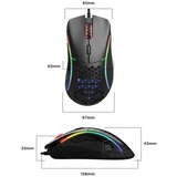 Glorious Model D Wireless, Souris gaming Noir (Mat)