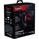 HyperX Cloud II, 7.1 Virtual surround, Casque gaming Noir/Rouge, PC, Mac, PlayStation 4, Xbox One