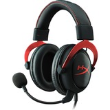 HyperX Cloud II, 7.1 virtual surround, Casque gaming Noir/Rouge, PC, Mac, PlayStation 4, Xbox One