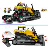 LEGO City - Bulldozer jaune, Jouets de construction 60466