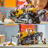 LEGO City - Bulldozer jaune, Jouets de construction 60466
