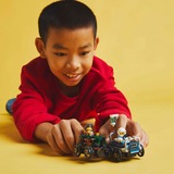 LEGO City - Kit voiture de course: avion vs lit d'hôpital, Jouets de construction 60459 | Ensemble de course de caisses à savon