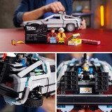 LEGO Icons - La machine à remonter le temps de Retour vers le futur, Jouets de construction 10300