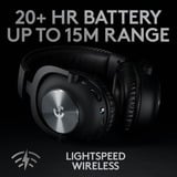 Logitech G PRO X LIGHTSPEED Wireless casque gaming over-ear Noir, PC, PlayStation 4, PlayStation 5