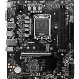 MSI PRO H610M-E carte mère socket 1700 Gb-LAN, sound, µATX