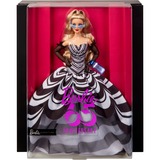 Mattel Barbie Signature - 65th Anniversary Collectible - Blond hair, black and white gown, Poupée 65ème anniversaire