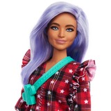 Mattel Fashionistas Doll 157 - Red Plaid Dress, Poupée 