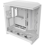 NZXT  boîtier midi tower Blanc (mat) | 2x USB-A | 1x USB-C | RGB | Verre Trempé