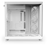 NZXT  boîtier midi tower Blanc (mat) | 2x USB-A | 1x USB-C | RGB | Verre Trempé