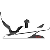 Res-Tech CK X1 01 0W RTE X1 COCKPIT SHINY WHITE, Simulateur de course Noir/blanc brillant