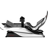 Res-Tech CK X1 01 0W RTE X1 COCKPIT SHINY WHITE, Simulateur de course Noir/blanc brillant