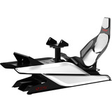 Res-Tech CK X1 01 0W RTE X1 COCKPIT SHINY WHITE, Simulateur de course Noir/blanc brillant