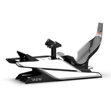 Res-Tech X1 Cockpit, Simulateur de course Noir/blanc brillant