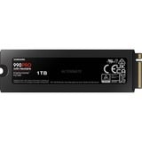 SAMSUNG 990 PRO Dissipateur thermique 1 To SSD PCIe 4.0 x4, NVMe 2, M.2 2280, LED RGB