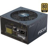 Seasonic FOCUS-GX-750 unité d'alimentation d'énergie 750 W 20+4 pin ATX ATX Noir Noir, 750 W, 100 - 240 V, 50/60 Hz, 5 - 10 A, 100 W, 744 W