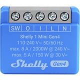 Shelly 1 Mini Gen4, Relais Bleu