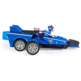 Spin Master PAW Patrol: The Mighty Movie, Chase's Deluxe Transforming Cruiser, Jeu véhicule Bleu/Noir