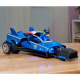 Spin Master PAW Patrol: The Mighty Movie, Chase's Deluxe Transforming Cruiser, Jeu véhicule Bleu/Noir