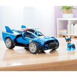 Spin Master PAW Patrol: The Mighty Movie, Chase's Deluxe Transforming Cruiser, Jeu véhicule Bleu/Noir