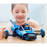 Spin Master PAW Patrol: The Mighty Movie, Chase's Deluxe Transforming Cruiser, Jeu véhicule Bleu/Noir