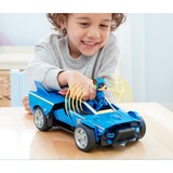 Spin Master PAW Patrol: The Mighty Movie, Chase's Deluxe Transforming Cruiser, Jeu véhicule Bleu/Noir