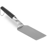 Weber Spatule pour barbecue et plancha, Culbuteurs Acier inoxydable/Noir, 39 cm