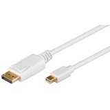 goobay USB 3.0, Adaptateur Blanc, 2 mètres