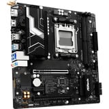 ASRock B850M-X WiFi 2.0 carte mère socket AM5 RAID, 2,5 Gb-LAN, WLAN, BT, Sound, µATX
