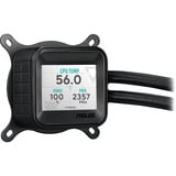 ASUS Prime LC 360 ARGB LCD Processeur Refroidisseur de liquide tout-en-un 12 cm Noir, Watercooling Noir, Refroidisseur de liquide tout-en-un, 12 cm, Noir
