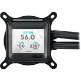 ASUS Prime LC 360 ARGB LCD Processeur Refroidisseur de liquide tout-en-un 12 cm Noir, Watercooling Noir, Refroidisseur de liquide tout-en-un, 12 cm, Noir