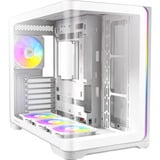 Antec C5 Curve ARGB boîtier midi tower Blanc | 2x USB-A | 1x USB-C | Window