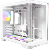 Antec C5 Curve ARGB boîtier midi tower Blanc | 2x USB-A | 1x USB-C | Window