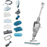 BLACK+DECKER Nettoyeur vapeur Argent/Blanc