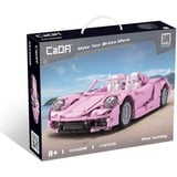 CaDA Sports Car - Pink Holiday, Jouets de construction Bleu, C61029W, Échelle 1:12